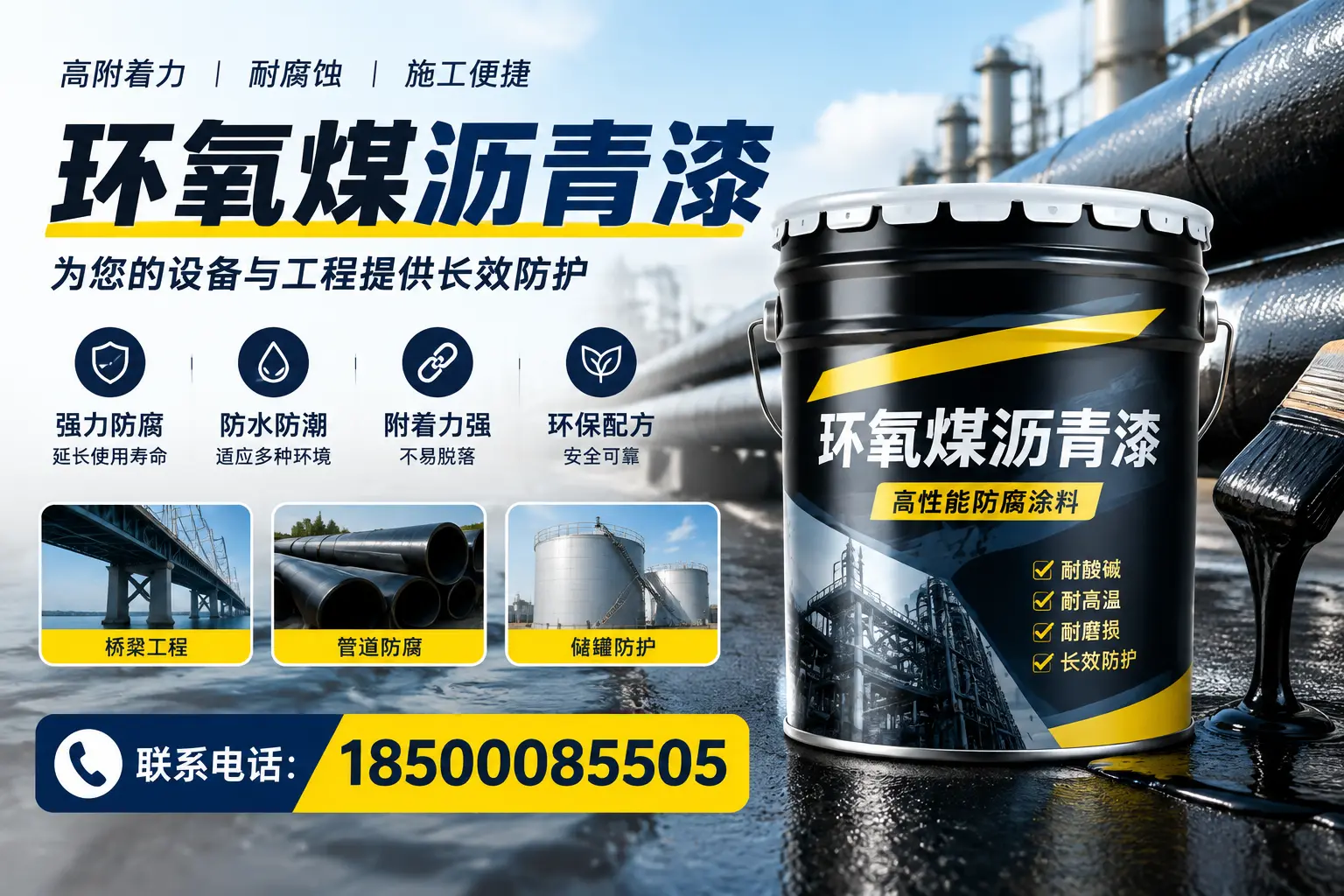 环氧煤沥青漆与其他涂料的对比分析，助力固原企业决策